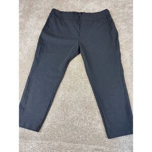 DeMarini Mens Black Baseball Pants Medium Elastic Cuff Athletic Sport baseball